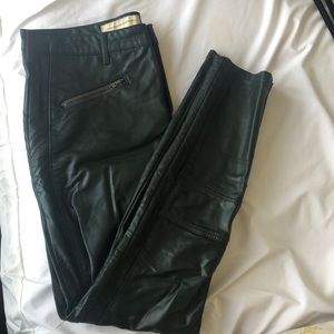 Faux Leather Pants